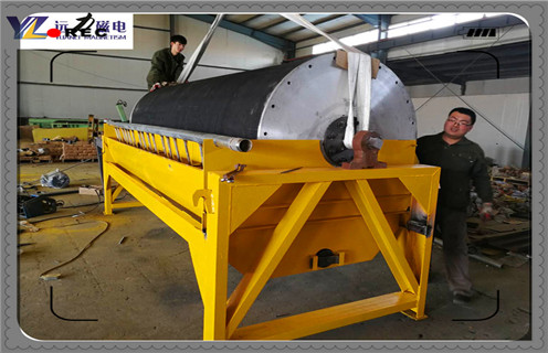 赤鐵礦磁選機，赤鐵礦磁選機性能強大令人折服_赤鐵礦磁選機性能強大令人折服的作業原理是怎樣的報價及結構_遠力磁電廠家 