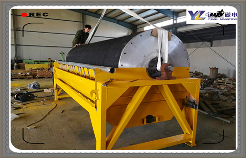 永磁濕式磁選機，四川永磁濕式磁選機批發_四川永磁濕式磁選機批發設備質量不吸鐵如何處理