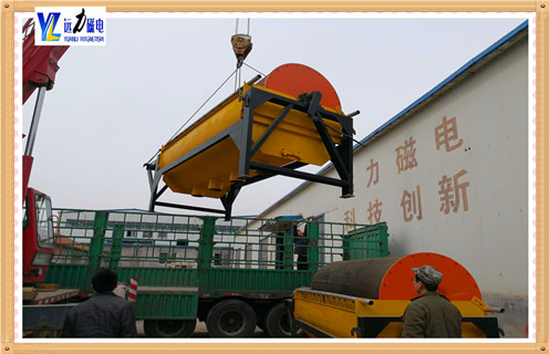 濕式錳礦磁選機，四川濕式錳礦磁選機_推薦合適廠家皮帶及工作原理_四川濕式錳礦磁選機生產廠家