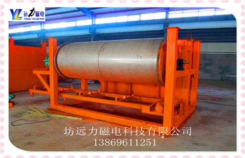 順流磁選機，河北順流式磁選機工作原理及結構圖_河北順流式磁選機磁場強度及跑尾如何處理