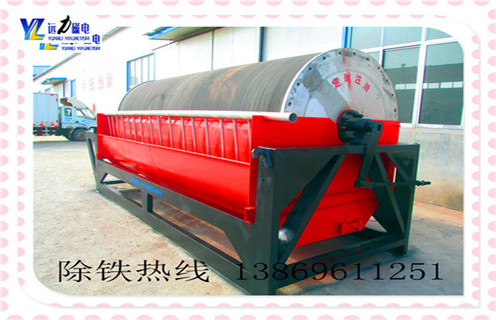 永磁濕式磁選機，四川永磁濕式磁選機_遠力四川永磁濕式磁選機的結(jié)構(gòu)磁場分布圖 